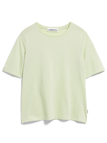 ARMEDANGELS T-Shirt Donaaji Feaather Light pastel green
