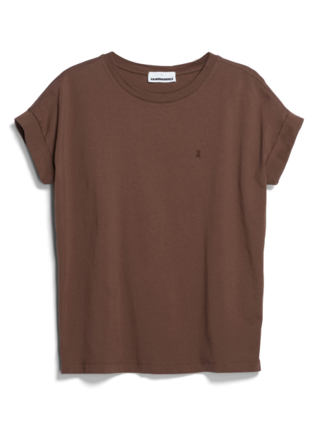 ARMEDANGELS T-Shirt Idaara deep brown