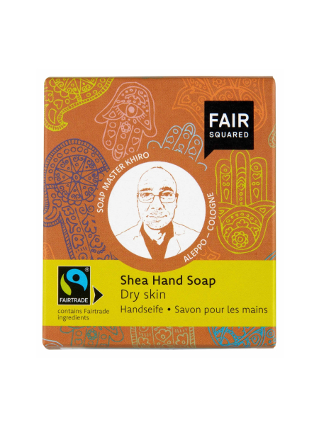 FAIR SQUARED Hand Soap Shea 2 x 80 g (55,94 €/kg)