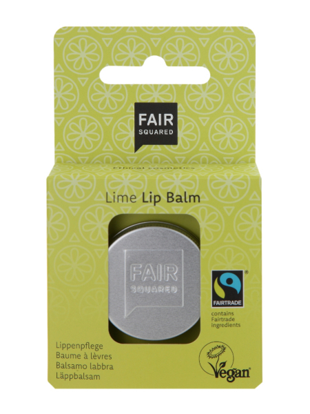 FAIR SQUARED Lip Balm Lime Fresh 12 g (579,17 €/kg)