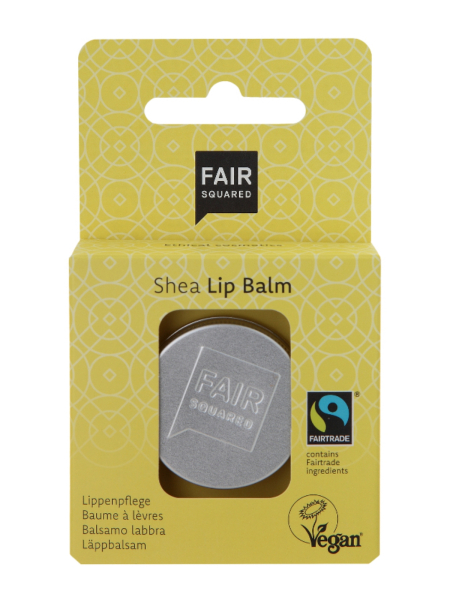 FAIR SQUARED Lip Balm Shea Vanilla 12 g (579,17 €/kg)