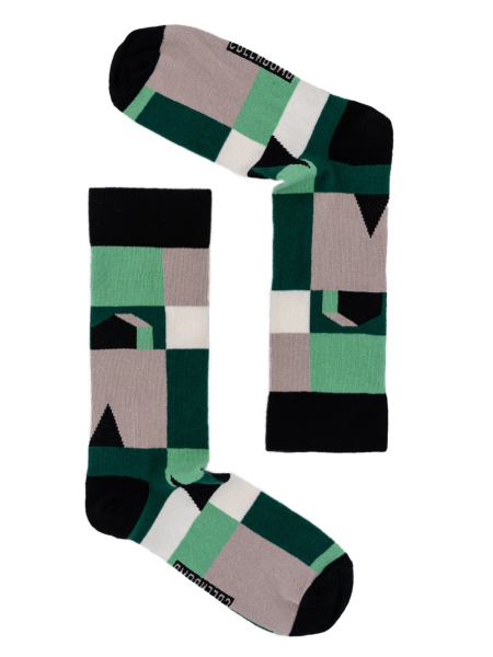 GREENBOMB Socken Abstract House