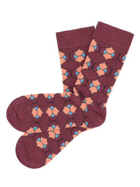 TRANQUILLO Socken Muster rhubarb
