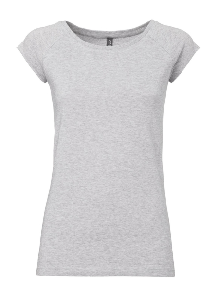 THOKKTHOKK T-Shirt Capsleeve Basic grey melange