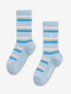 Preview: ARMEDANGELS Socken Stripe blue glow