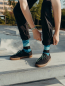 Preview: GREENBOMB Socken Bike Hill blue 2