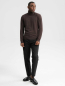 Preview: MELA Rollkragenpullover Kanja dunkelbraun 3