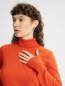 Preview: MELA Rollkragenpullover Mayura orange brick 4