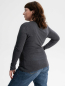 Preview: MELA Langarmshirt Dhivya anthrazit melange 3