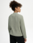 Preview: MELA Stehkragenpullover Rippstrick Analah green clay 2