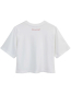 Preview: MELA T-Shirt Cropped Joshna Herz weiß 5