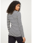 Preview: RECOLUTION Longsleeve Iris Stripes dark navy 2
