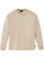 Preview: RECOLUTION Longsleeve Elm taupe grey