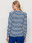 Preview: RECOLUTION Longsleeve Iris Stripes lapis blue 2