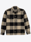 Preview: RECOLUTION Overshirt Fern Check black 2
