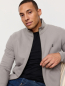 Preview: RECOLUTION Sweatjacke Camphor greige