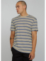 Preview: RECOLUTION T-Shirt Cassava Stripes electric blue 2