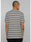 Preview: RECOLUTION T-Shirt Cassava Stripes electric blue 3