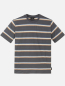 Preview: RECOLUTION T-Shirt Epazote Stripes dark grey