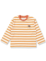 Preview: SENSE ORGANICS Longsleeve Hans Ringel rostorange/weiß
