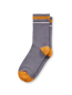 Preview: SENSE ORGANICS Socken Loris 2er Pack Palmen senfgelb/anthrazit 3