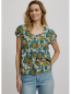 Preview: TRANQUILLO Bluse kurzarm bouquet
