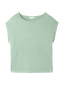 Preview: TRANQUILLO Slub-Shirt granite green 5