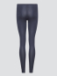 Preview: COMAZO|EARTH Leggings Wolle-Seide dunkelblau 4