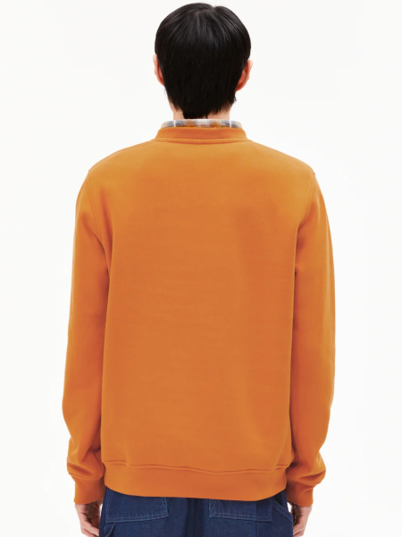 Preview: ARMEDANGELS Sweatshirt Baaro Fleece amberglow 2