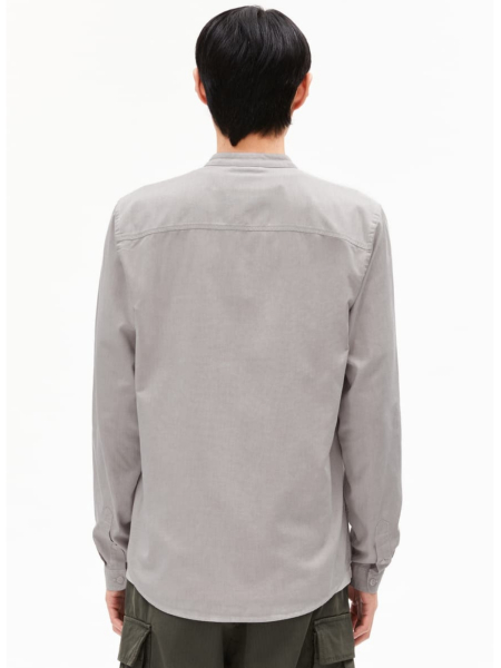 Preview: ARMEDANGELS Hemd Tomaasas light sage 2