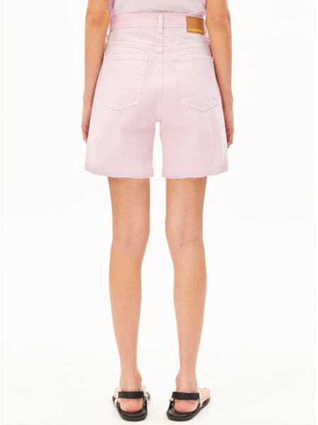 Preview: ARMEDANGELS Jeans Shorts Thalinaa pink mist 2