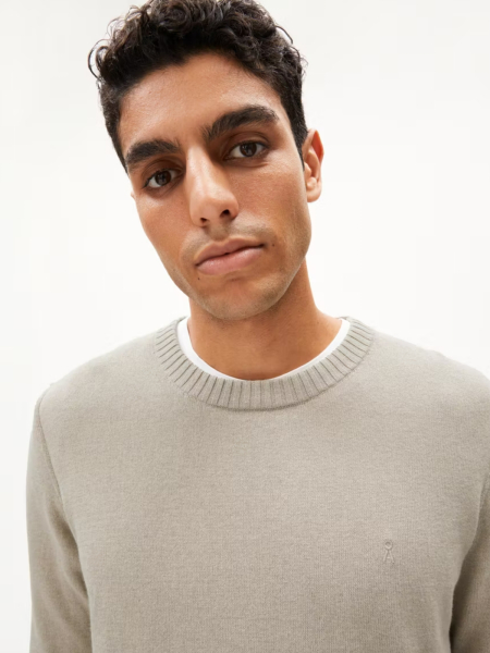 Preview: ARMEDANGELS Pullover Horaacios sand stone 3