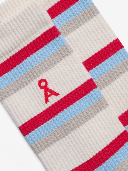 Preview: ARMEDANGELS Socken Stripe oatmilk 2