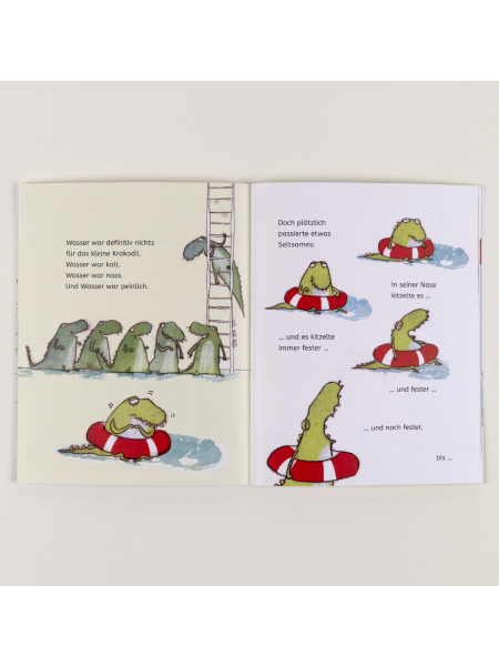 Preview: DAS WASSERSCHEUE KROKODIL von Gemma Merino 2