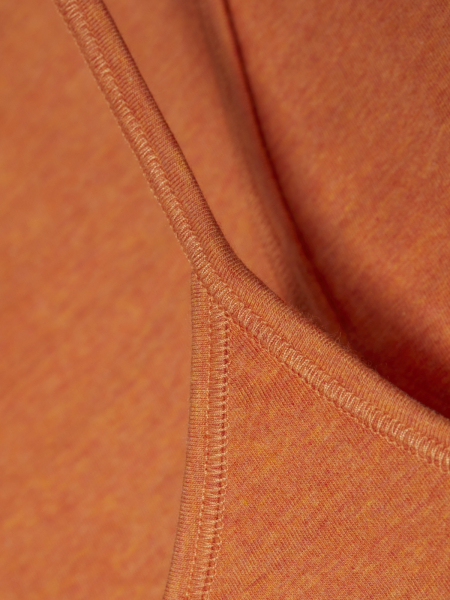 Preview: COMAZO|EARTH Spaghettiträger-Hemd mango melange 3