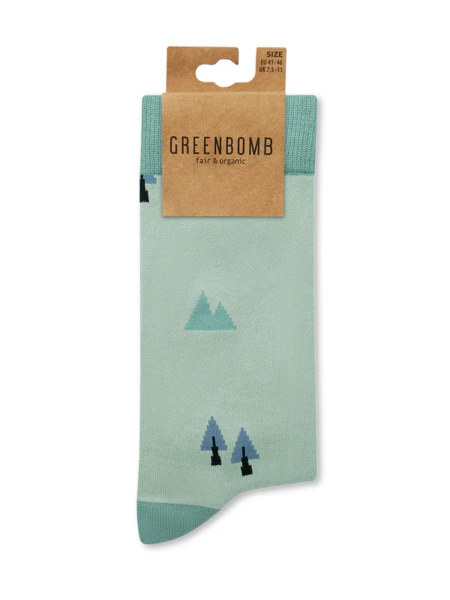 Preview: GREENBOMB Socken Deer Forest 2