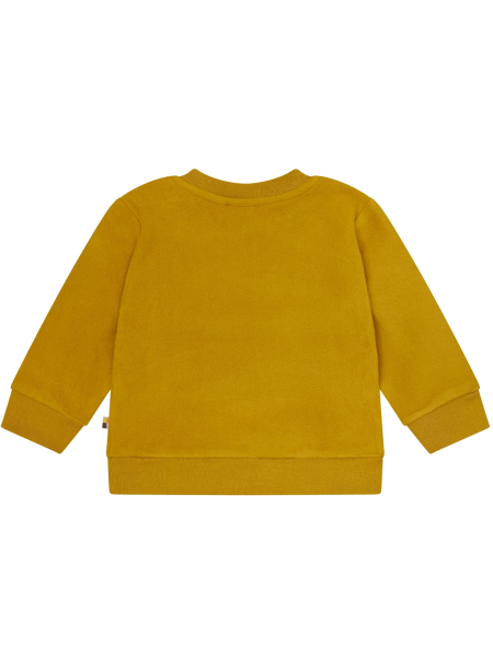 Preview: LOUD + PROUD Sweatshirt Baumwoll-Fleece curry 2