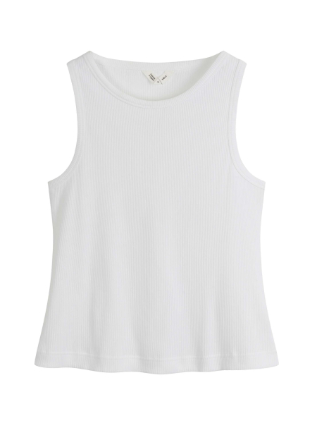 MELA Ripp Tanktop Drisna weiß 5