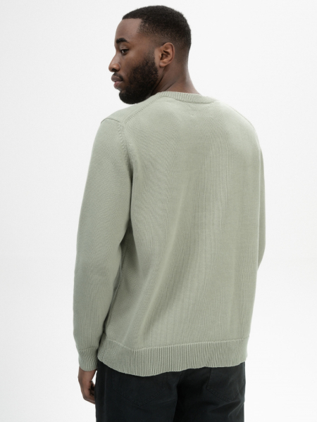 Preview: MELA Strickpullover Charun green clay 2