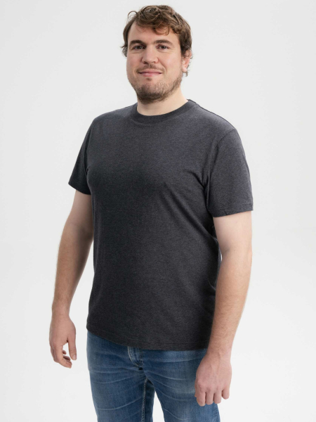 Preview: MELA T-Shirt Avan anthrazit melange 2