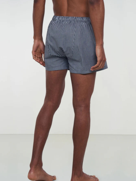 Preview: RECOLUTION Boxershorts Amargo Stripes dark grey/white 2