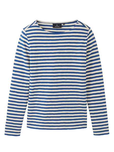 RECOLUTION Longsleeve Iris Stripes lapis blue 5