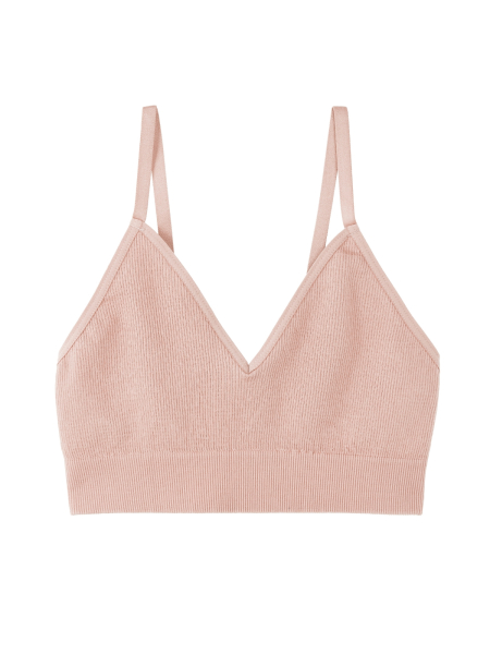 RECOLUTION Rib Bra Kalmia pale rose