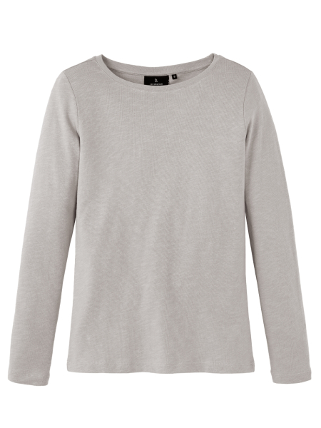 RECOLUTION Slub Longsleeve Iris greige