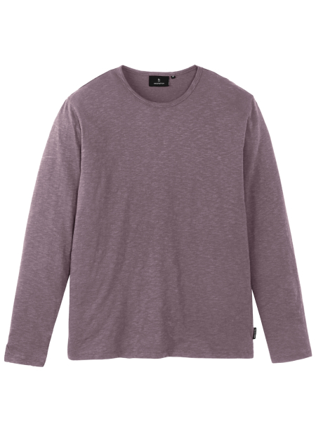RECOLUTION Slub Longsleeve Maca mystic grape