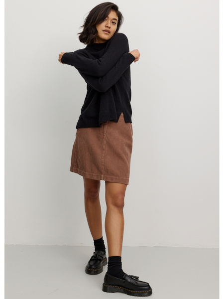 Preview: RECOLUTION Cord Rock Wisteria cognac brown 3