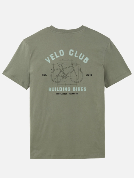 RECOLUTION T-Shirt Agave Velo Club pine green