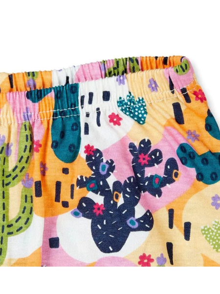SENSE ORGANICS Baby Short Maya Kakteendruck bunt 3