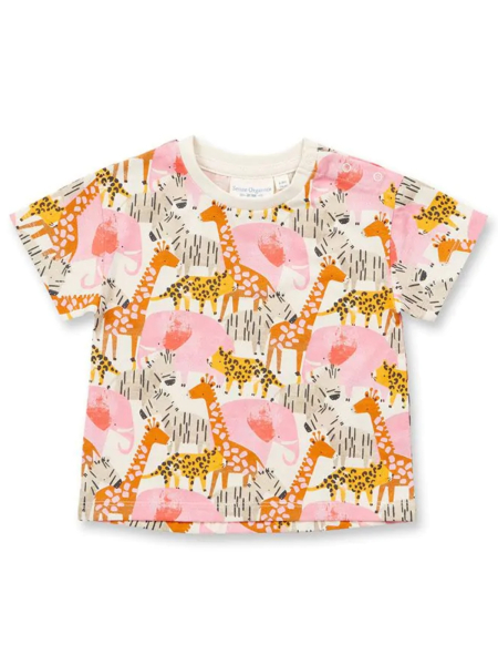 SENSE ORGANICS Baby T-Shirt Lina Safaridruck