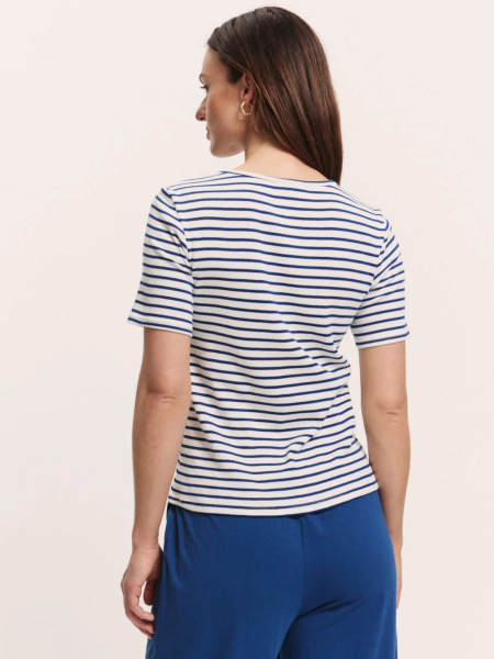 Preview: TRANQUILLO Jerseyshirt Lillyy Stripes navy 2